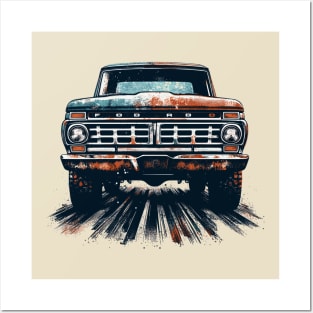 Ford F100 Posters and Art